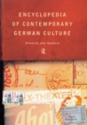 Image for Encyclopedia of contemporary German culture