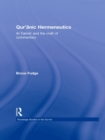 Image for Qur&#39;anic hermeneutics: al-Tabrisi and the craft of commentary