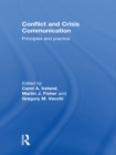Image for Conflict and crisis communication: principles and practices