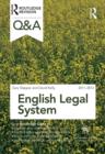 Image for Q&amp;A English legal system 2011-2012