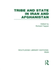 Image for Tribe and state in Iran and Afghanistan