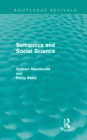 Image for Semantics and social science
