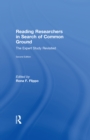 Image for Reading Researchers in Search of Common Ground: The Expert Study Revisited