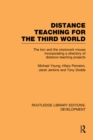 Image for Distance teaching for the Third World: the lion and the clockwork mouse : volume 63