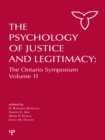 Image for The Psychology of Justice and Legitimacy : v. 11