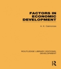 Image for Factors in economic development