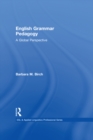 Image for English grammar pedagogy: a global perspective
