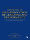 Image for Handbook of self-regulation of learning and performance