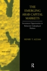 Image for The emerging Arab capital markets