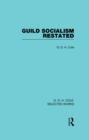 Image for Guild Socialism Restated