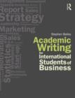 Image for Academic writing for international students of business