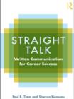 Image for Straight talk