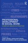 Image for Professional development in social work