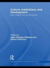 Image for Culture, institutions, and development