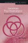 Image for Lacanian psychoanalysis: revolutions in subjectivity
