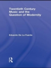 Image for Twentieth century music and the question of modernity : 54