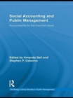 Image for Social accounting and public management: accountability for the public good : 5