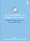 Image for Accountability in higher education: global perspectives on trust and power