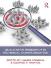 Image for Qualitative research in technical communication