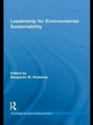 Image for Leadership for environmental sustainability