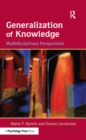Image for Generalization of knowledge: multidisciplinary perspectives