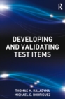 Image for Developing and validating test items