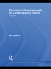 Image for Economic developments in contemporary China: a guide