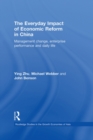 Image for The Everyday Impact of Economic Reform in China: Management Change, Enterprise Performance and Daily Life
