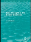Image for Free-thought in the social sciences