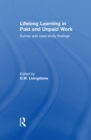 Image for Lifelong learning in paid and unpaid work: survey and case study findings