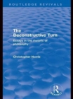 Image for The deconstructive turn: essays in the rhetoric of philosophy