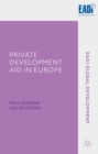 Image for Private development aid in Europe: foreign aid between the public and the private domain