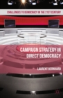 Image for Campaign strategy in direct democracy