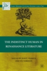 Image for The indistinct human in Renaissance literature