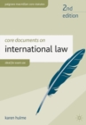 Image for Core documents on international law