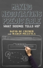 Image for Making negotiations predictable: what science tells us?