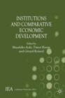 Image for Institutions and comparative development