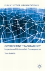 Image for Government transparency: impacts and unintended consequences