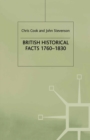 Image for British Historical Facts, 1760-1830
