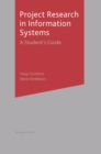 Image for Project Research in Information Systems: A Student&#39;s Guide