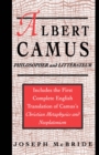 Image for Albert Camus: Philosopher and Littrateur