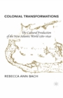 Image for Colonial Transformations: The Cultural Production of the New Atlantic World,1580-1640