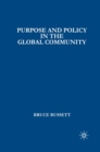 Image for Purpose and policy in the global community