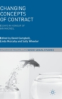 Image for Changing concepts of contract  : essays in honour of Ian Macneil