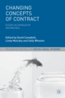 Image for Changing concepts of contract: essays in honour of Ian Macneil