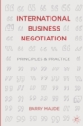 Image for International business negotiation: principles and practice