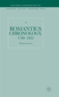 Image for A Romantics Chronology, 1780-1832