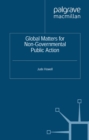 Image for Global matters for non-governmental public action