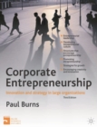 Image for Corporate entrepreneurship: innovation and strategy in large organizations