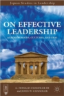Image for On effective leadership  : across domains, cultures, and eras